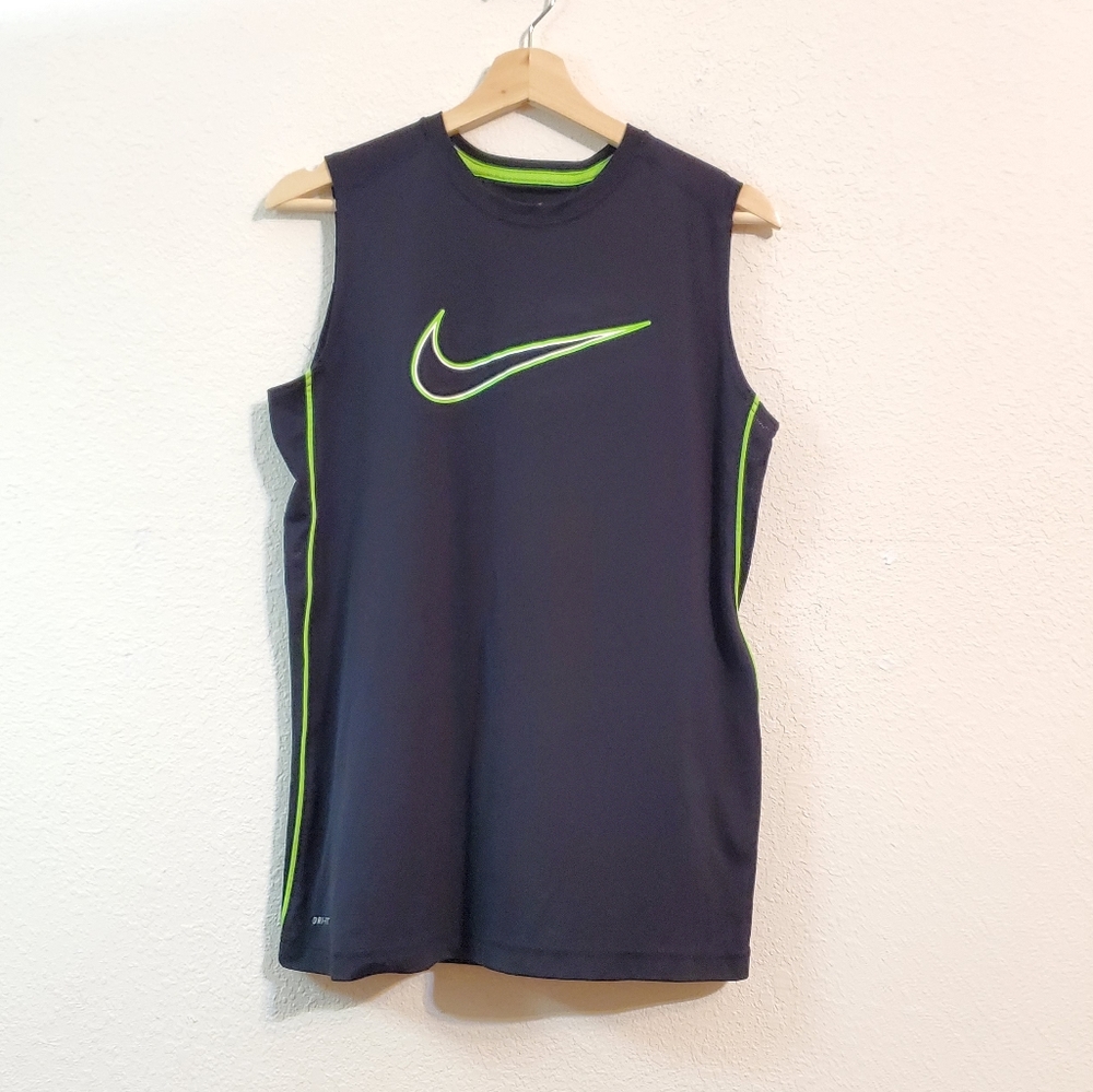 Nike Youth Black Tank